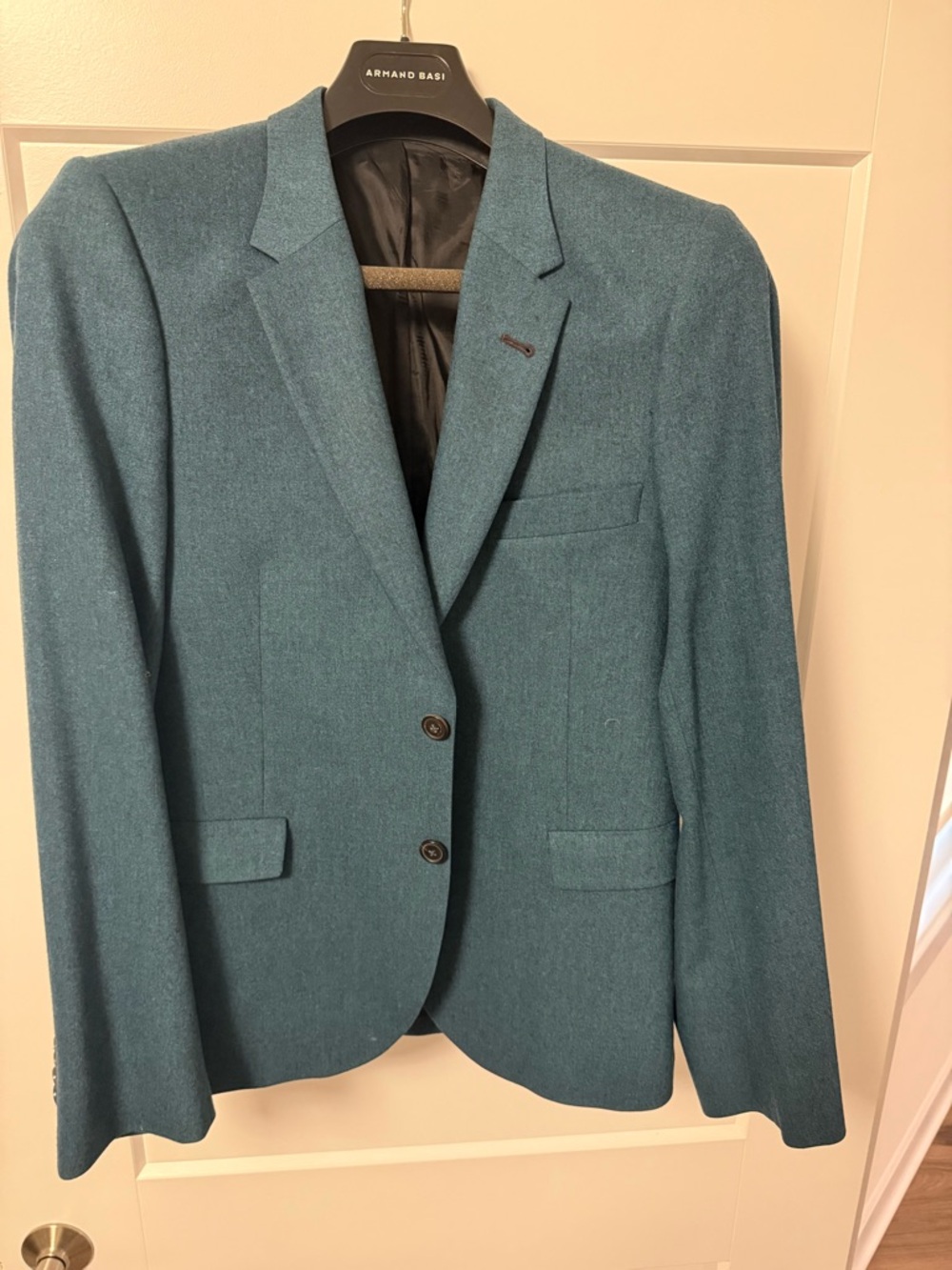 Teal Paul Smith Wool Cashmere Blend Men's Blazer